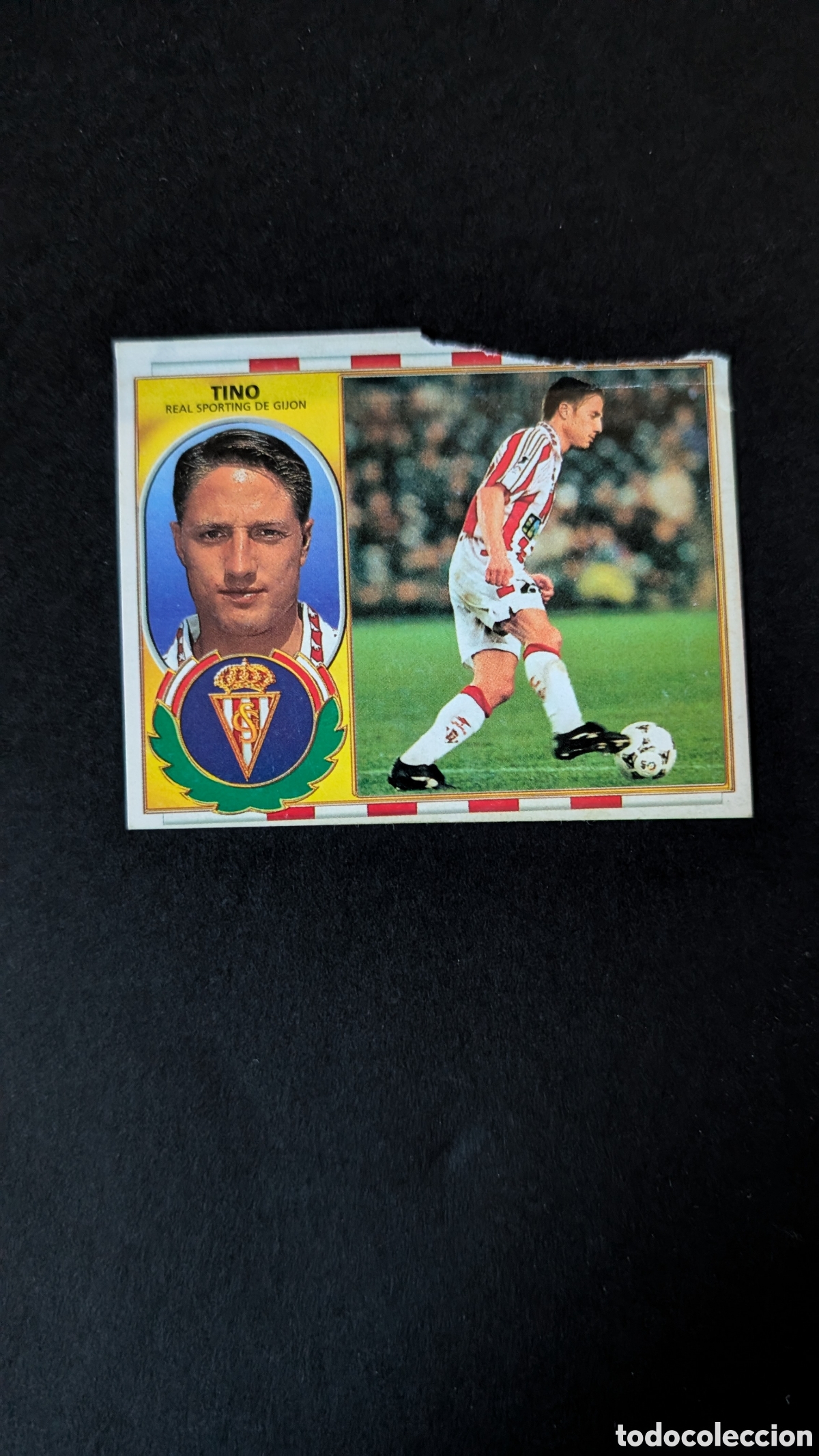 Cromos de F&uacute;tbol: TINO SPORTING GIJON BAJA LIGA ESTE 1996/97 96 97 VENTANILLA