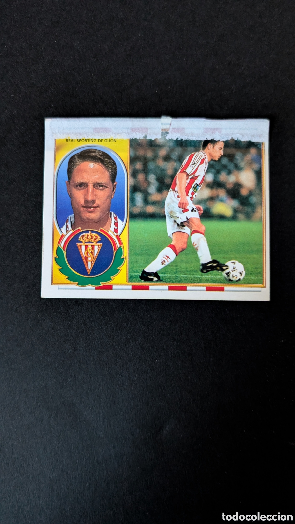 Cromos de F&uacute;tbol: TINO SPORTING GIJON BAJA LIGA ESTE 1996/97 96 97 VENTANILLA