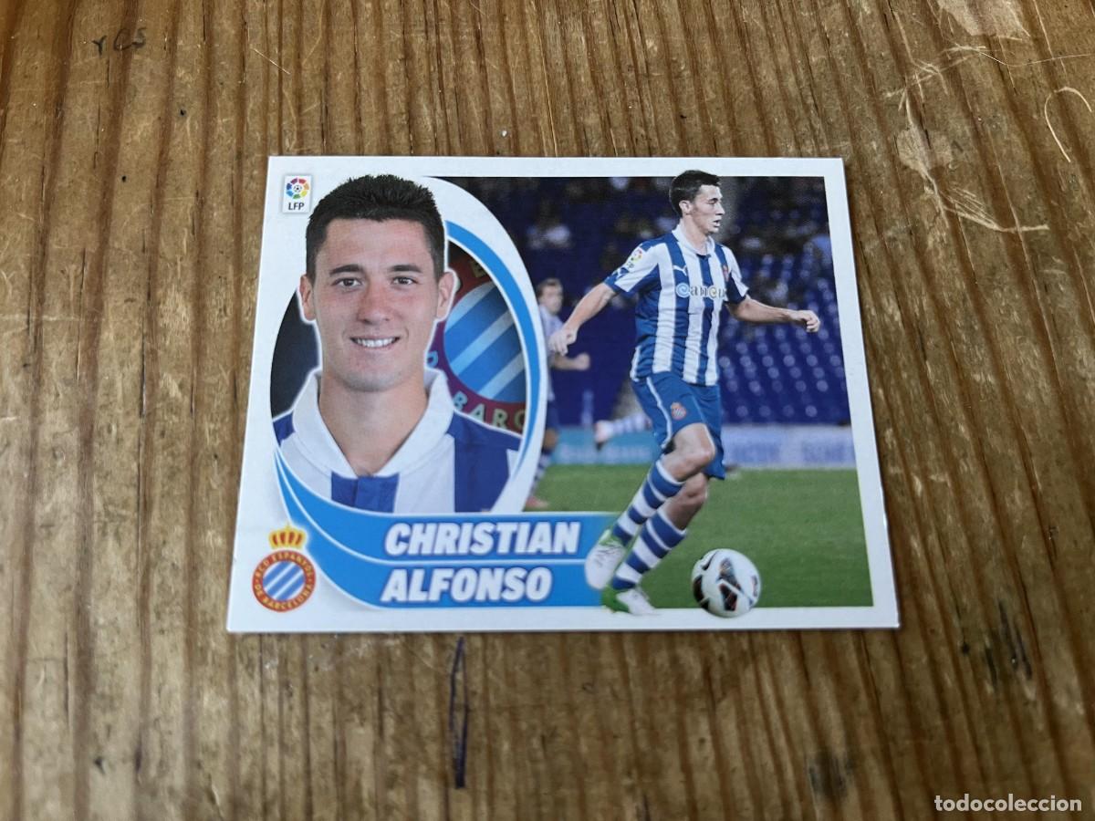 Fu&szlig;ball-Sticker: CROMO SIN PEGAR NUNCA PEGADO LIGA ESTE 12 13 2012 2013 COLOCA 14 BIS ESPANYOL CHRISTIAN ALFONSO