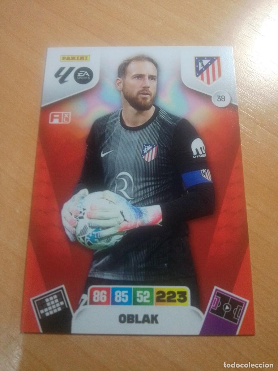 Cromos de f&uacute;tbol: 38 OBLAK DEL ATL&Eacute;TICO DE MADRID 25 26 ADRENALYN XL 2025 2026 NUEVO
