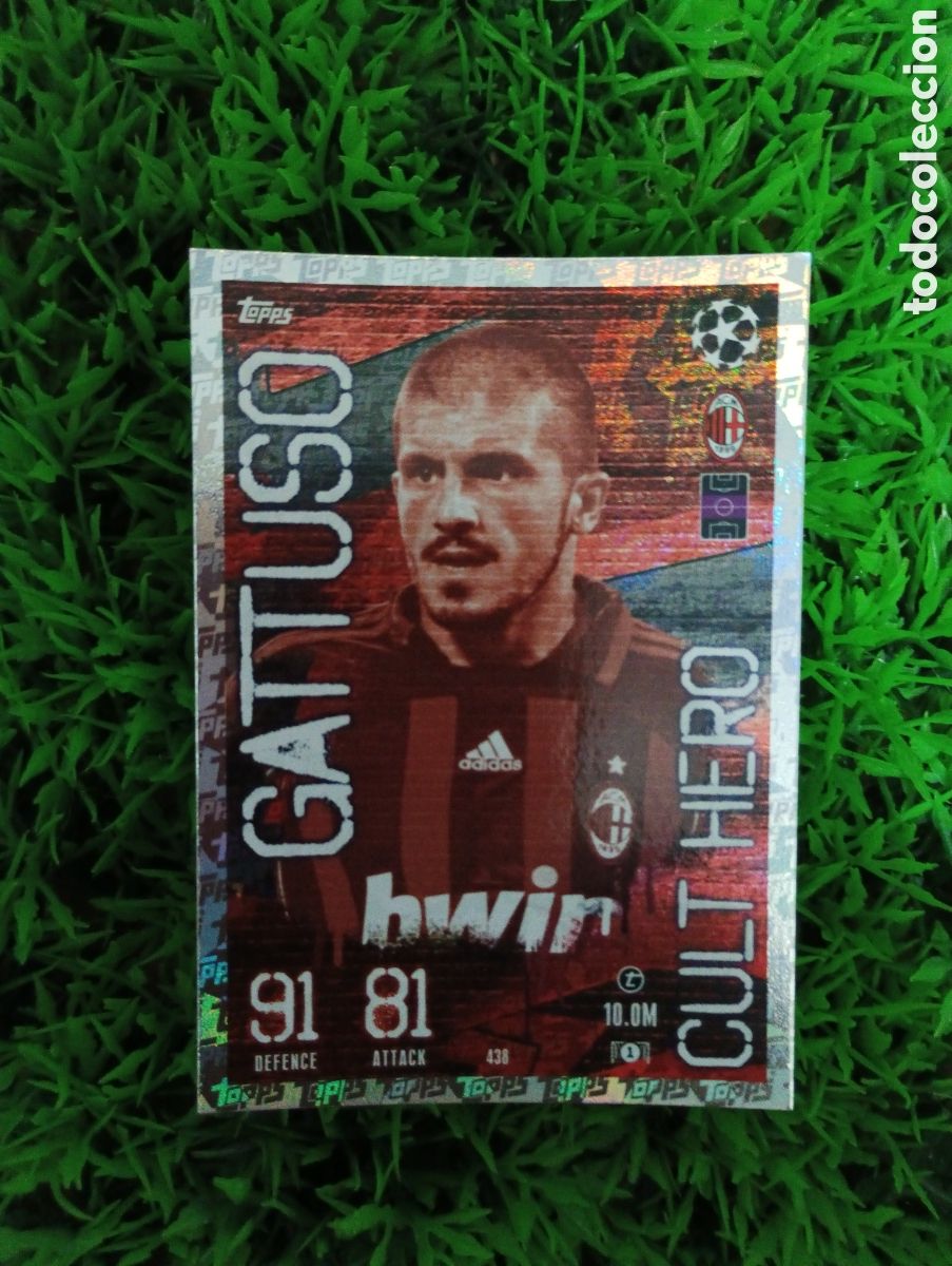 Figurine di Calcio: Gattuso Milan CULT HERO Match Attax 23-24 # 438
