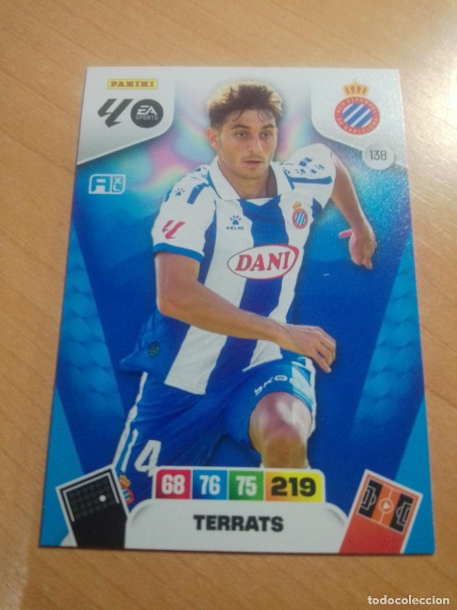 Cromos de f&uacute;tbol: 138 TERRATS DEL ESPANYOL 25 26 ADRENALYN XL 2025 2026
