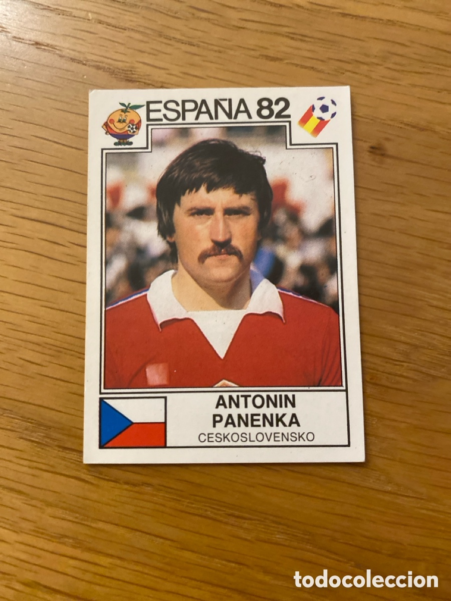 Cromos de Futebol: Cromo panini mundial Espa&ntilde;a 82 n&uacute;mero 267 Panenka - Sticker album world cup Spain 1982