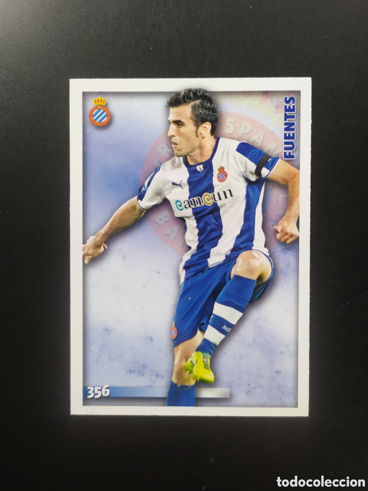 Cromos de Futebol: Mundicromo fichas Liga 2014 2015 14 15 Fuentes n&deg; 356 Espanyol