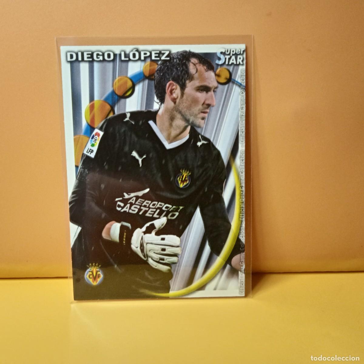 Figurine di Calcio: MUNDICROMO 2010 2011 10 11 VILLARREAL ( SUPERSTAR MATE) DIEGO L&Oacute;PEZ 185