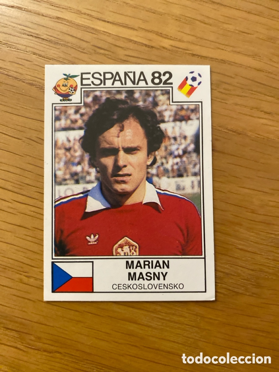 Cromos de F&uacute;tbol: Cromo panini mundial Espa&ntilde;a 82 n&uacute;mero 270 Masny - Sticker album world cup Spain 1982