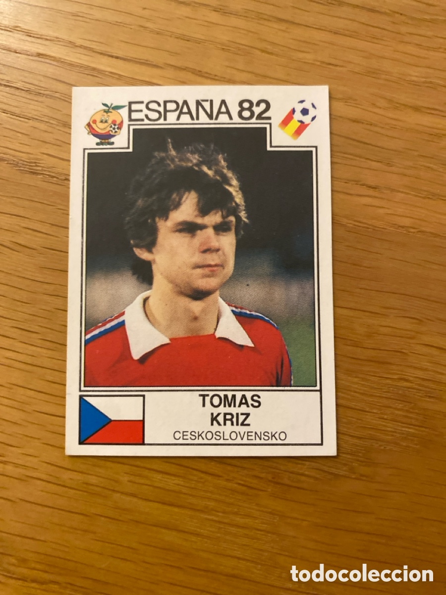 Cromos de F&uacute;tbol: Cromo panini mundial Espa&ntilde;a 82 n&uacute;mero 272 Kriz - Sticker album world cup Spain 1982