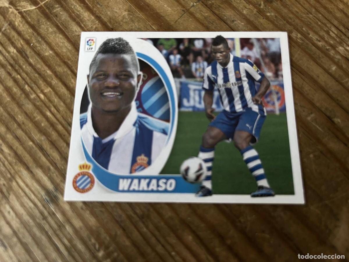 Fu&szlig;ball-Sticker: CROMO SIN PEGAR NUNCA PEGADO ALBUM LIGA ESTE 12 13 2012 2013 FICHAJES # 8 WAKASO ESPANYOL ESPA&Ntilde;OL