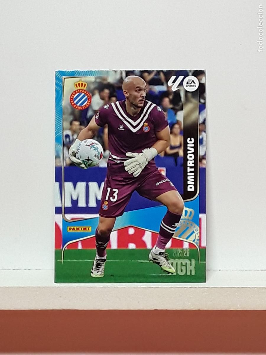Fu&szlig;ball-Sticker: MEGACRACKS 2025 2026 MGK 25 26 ALBUM PANINI LIGA N 146 ESPANYOL SEGUNDA DMITROVIC