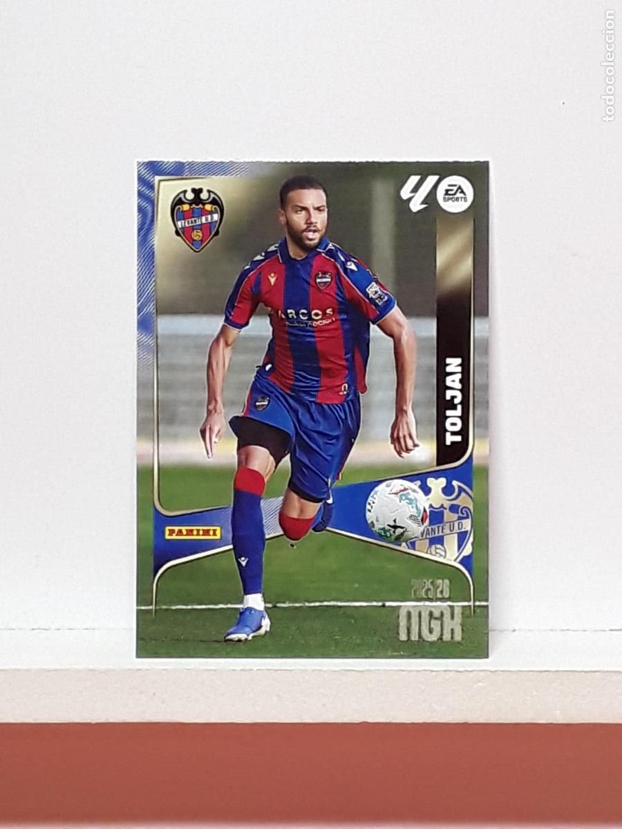Fu&szlig;ball-Sticker: MEGACRACKS 2025 2026 MGK 25 26 ALBUM PANINI LIGA N 202 LEVANTE SEGUNDA TOLJAN