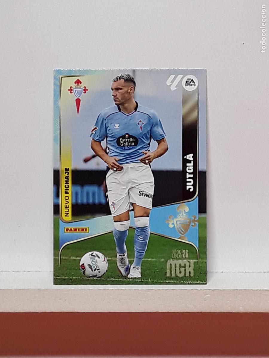 Figurine di Calcio: MEGACRACKS 2025 2026 MGK 25 26 ALBUM PANINI LIGA N 443 CELTA SEGUNDA FERRAN JUTGLA