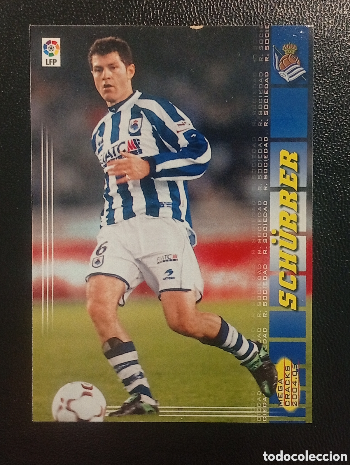 Figurine di Calcio: 294 SCHURRER REAL SOCIEDAD MEGACRACKS 2004 2005 4 5 CROMOS CARDS PANINI SPORTS MUNDICROMO