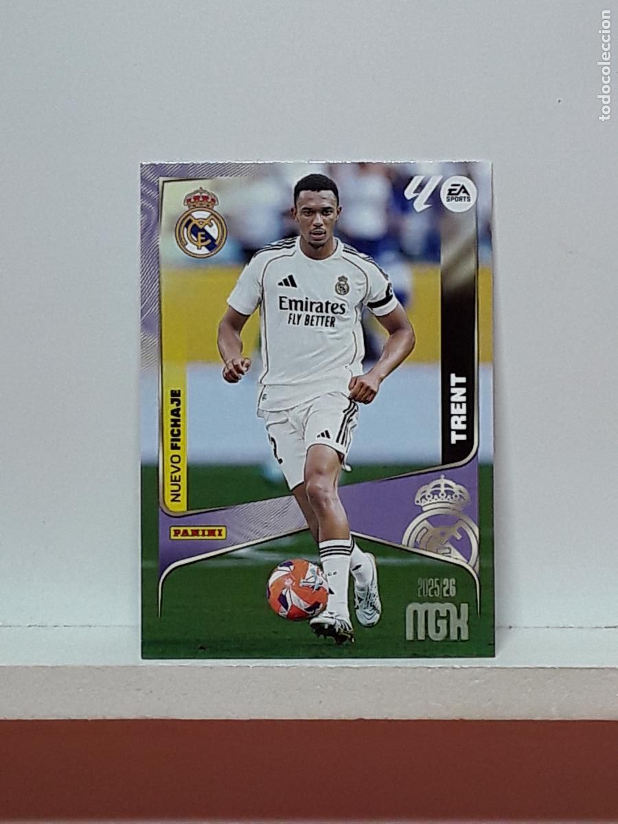 Cromos de F&uacute;tbol: MEGACRACKS 2025 2026 MGK 25 26 ALBUM PANINI LIGA N 452 REAL MADRID SEGUNDA TRENT ALEXANDER-ARNOLD