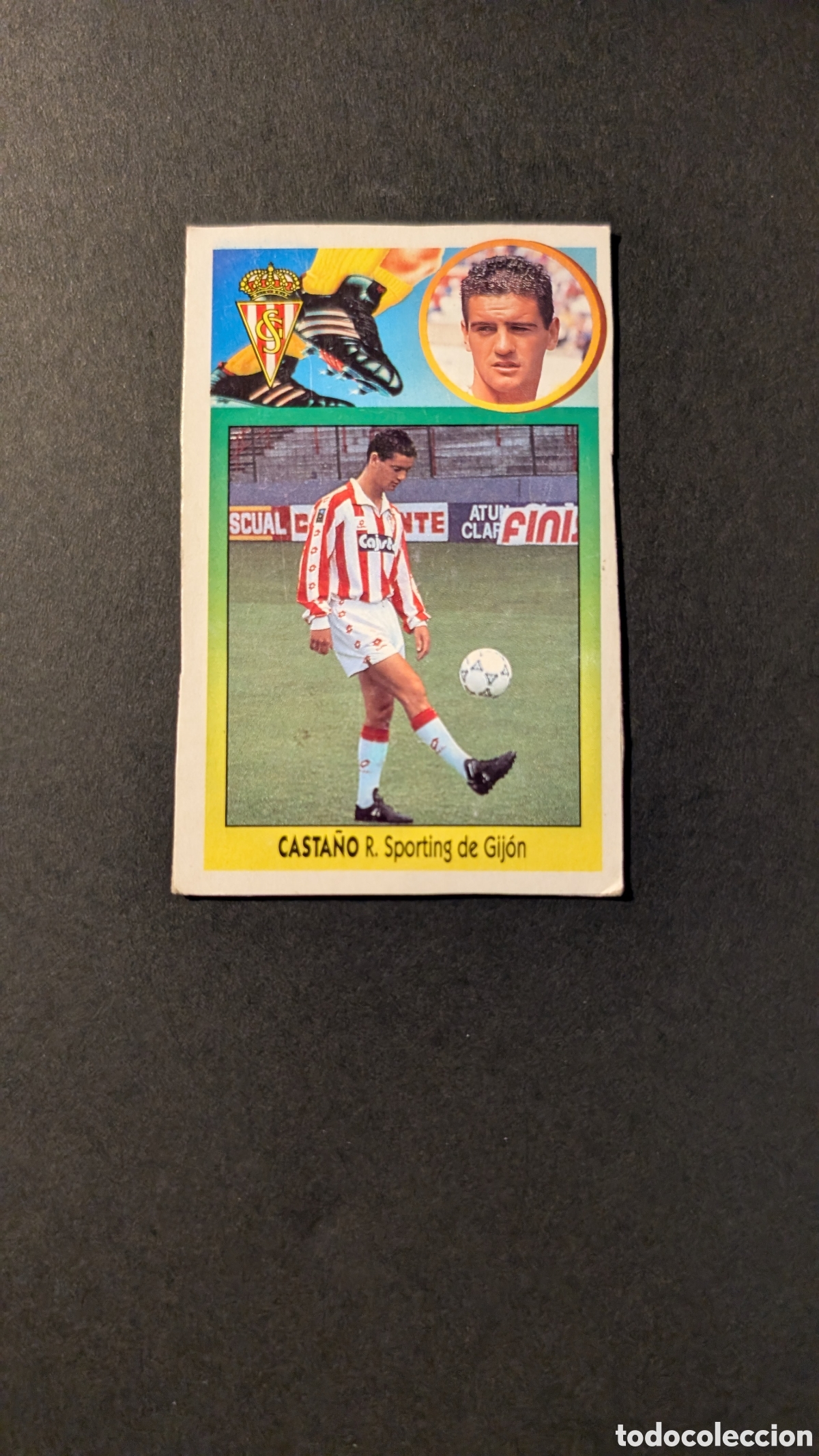 Cromos de F&uacute;tbol: CASTA&Ntilde;O SPORTING GIJON COLOCA LIGA ESTE 1993/94 93 94 RECUPERADO LEER