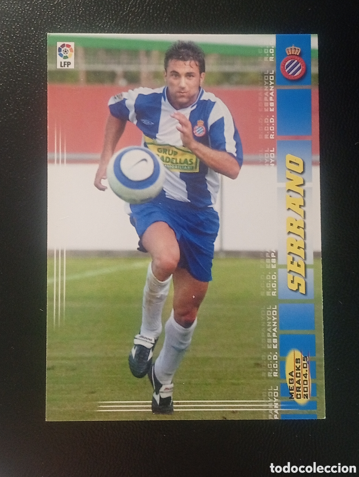 Cromos de Futebol: 468 nuevo fichaje SERRANO ESPANYOL MEGACRACKS 2004 2005 4 5 CROMOS CARDS PANINI SPORTS MUNDICROMO