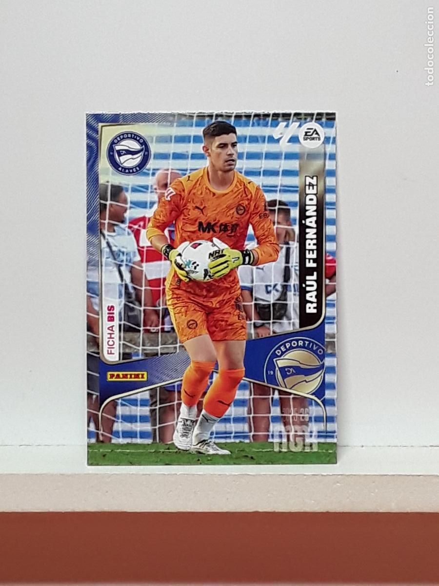 Cromos de F&uacute;tbol: MEGACRACKS 2025 2026 MGK 25 26 ALBUM PANINI LIGA N 21BIS 21 BIS ALAVES SEGUNDA RAUL FERNANDEZ