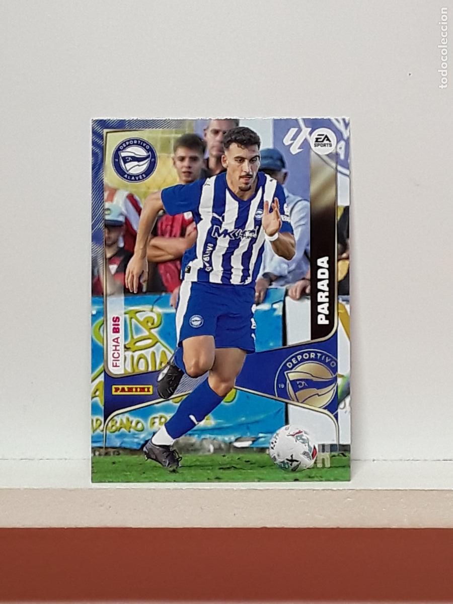 Cromos de F&uacute;tbol: MEGACRACKS 2025 2026 MGK 25 26 ALBUM PANINI LIGA N 25BIS 25 BIS ALAVES SEGUNDA VICTOR PARADA