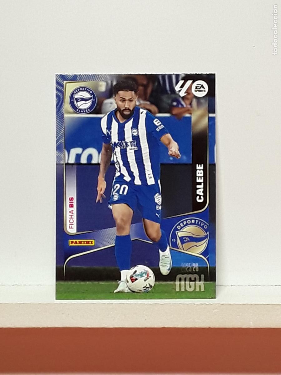 Cromos de F&uacute;tbol: MEGACRACKS 2025 2026 MGK 25 26 ALBUM PANINI LIGA N 36BIS 36 BIS ALAVES SEGUNDA CALEBE