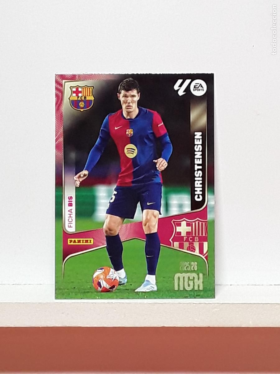 Figurine di Calcio: MEGACRACKS 2025 2026 MGK 25 26 ALBUM PANINI LIGA N 79BIS 79 BIS BARCELONA SEGUNDA CHRISTENSEN