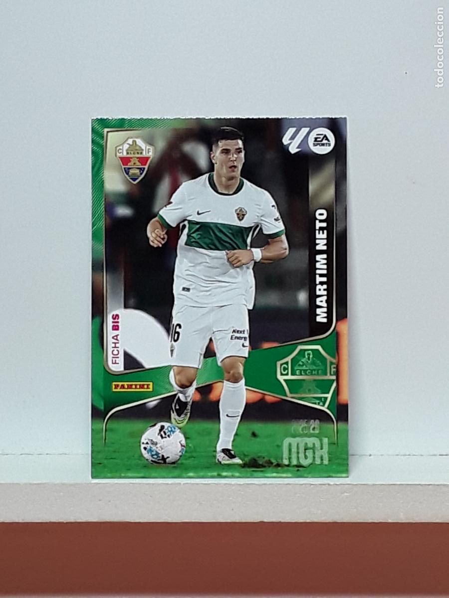 Cromos de F&uacute;tbol: MEGACRACKS 2025 2026 MGK 25 26 ALBUM PANINI LIGA N 139BIS 139 BIS ELCHE SEGUNDA MARTIM NETO