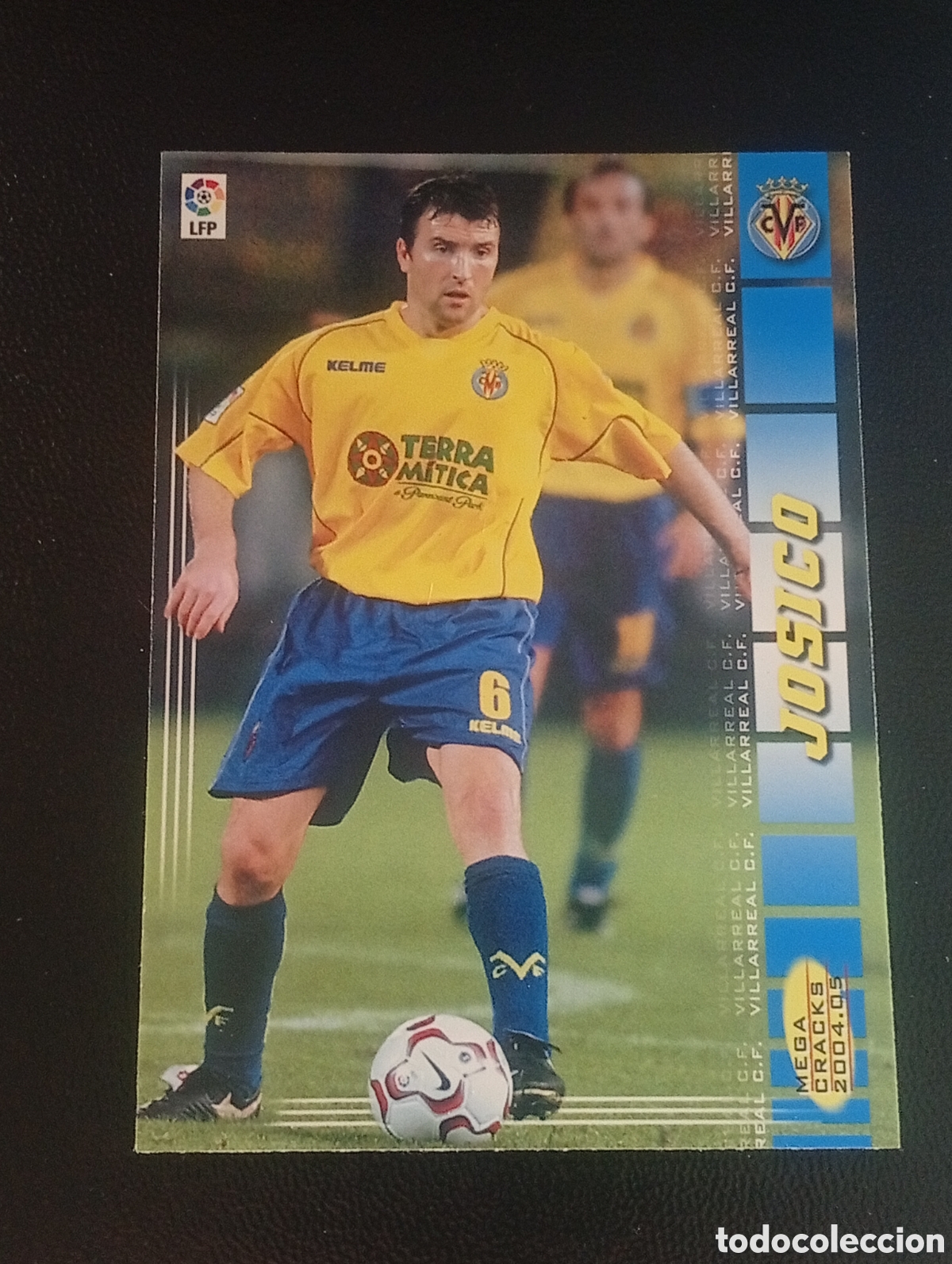 Fu&szlig;ball-Sticker: 334 JOSICO VILLARREAL MEGACRACKS 2004 2005 4 5 CROMOS CARDS PANINI SPORTS MUNDICROMO