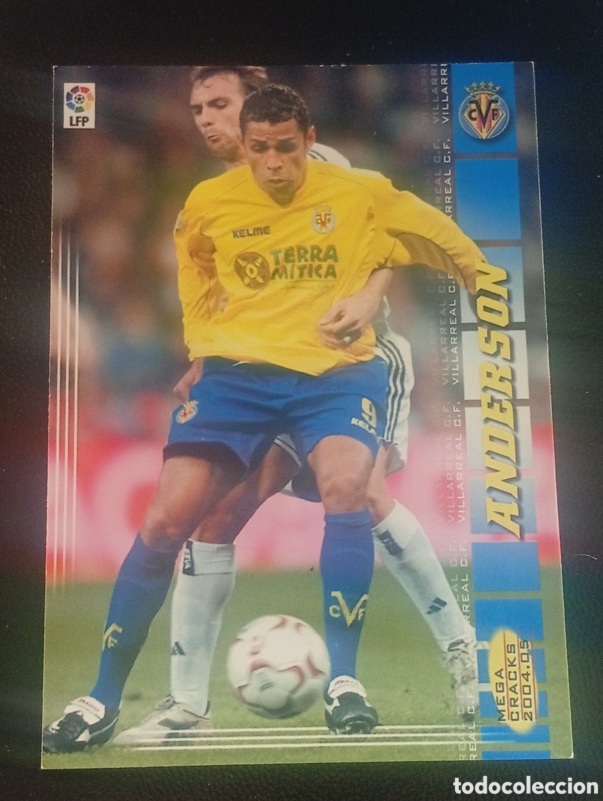 Fu&szlig;ball-Sticker: 341 ANDERSON VILLARREAL MEGACRACKS 2004 2005 4 5 CROMOS CARDS PANINI SPORTS MUNDICROMO