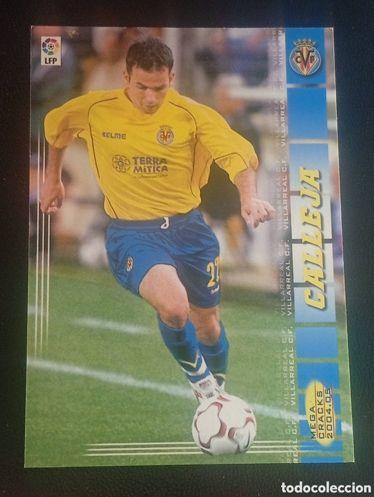 Figurine di Calcio: 337 CALLEJA VILLARREAL MEGACRACKS 2004 2005 4 5 CROMOS CARDS PANINI SPORTS MUNDICROMO