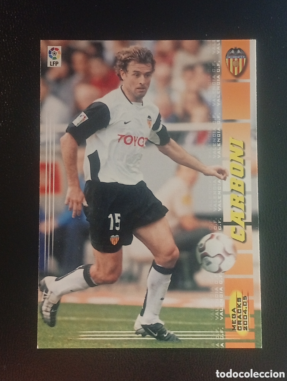 Football Stickers: 313 CARBONI VALENCIA MEGACRACKS 2004 2005 4 5 CROMO CARDS PANINI SPORTS MUNDICROMO