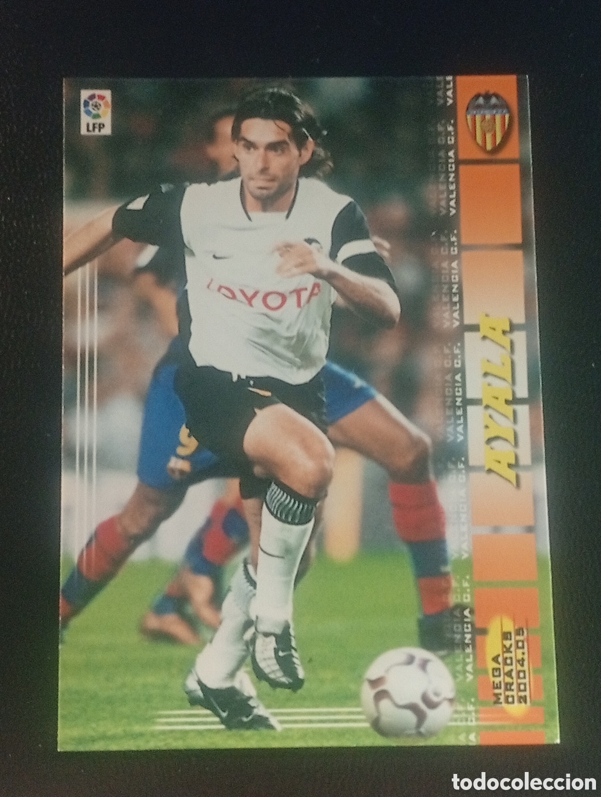 Cromos de Futebol: 310 AYALA VALENCIA MEGACRACKS 2004 2005 4 5 CROMO CARDS PANINI SPORTS MUNDICROMO