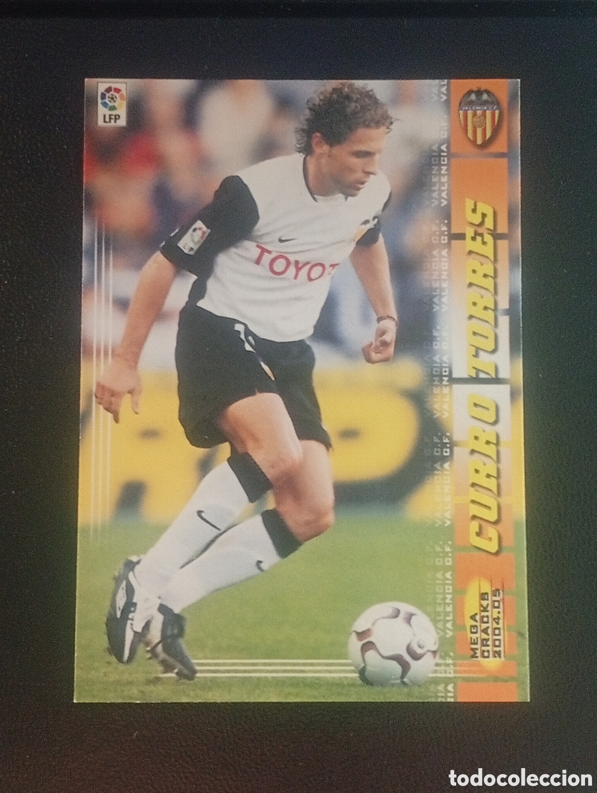 Figurine di Calcio: 309 CURRO TORRES VALENCIA MEGACRACKS 2004 2005 4 5 CROMO CARDS PANINI SPORTS MUNDICROMO