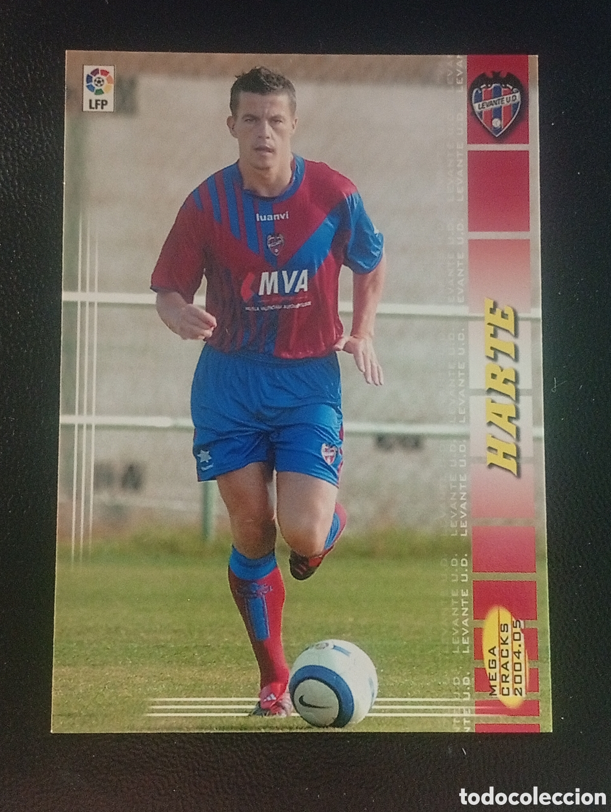 Fu&szlig;ball-Sticker: 461 &uacute;ltimo fichaje HARTE LEVANTE MEGACRACKS 2004 2005 4 5 CROMO CARDS PANINI SPORTS MUNDICROMO