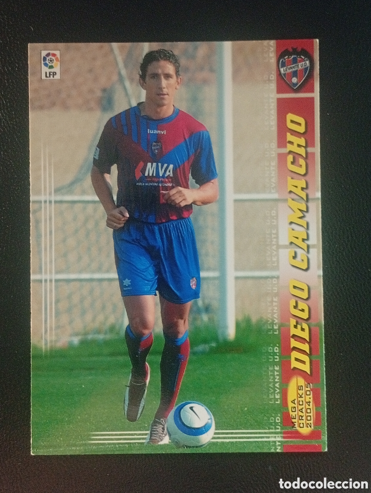 Figurine di Calcio: 459 &uacute;ltimo fichaje DIEGO CAMACHO LEVANTE MEGACRACKS 2004 2005 CROMO CARDS PANINI SPORTS MUNDICROMO