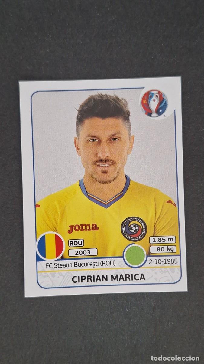 Fu&szlig;ball-Sticker: L1 CIPRIAN MARICA SELECCION RUMANIA 68 EUROCOPA 2016 PANINI NUNCA PEGADO SIN PEGAR