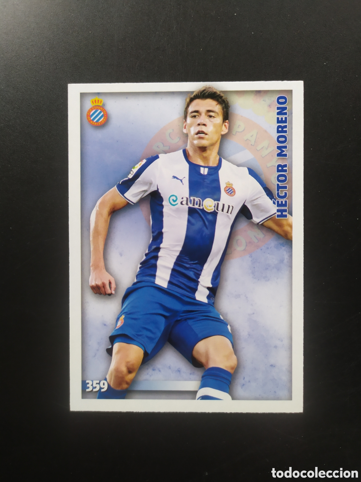 Figurine di Calcio: Mundicromo fichas Liga 2014 2015 14 15 H&eacute;ctor Moreno n&deg; 359 Espanyol