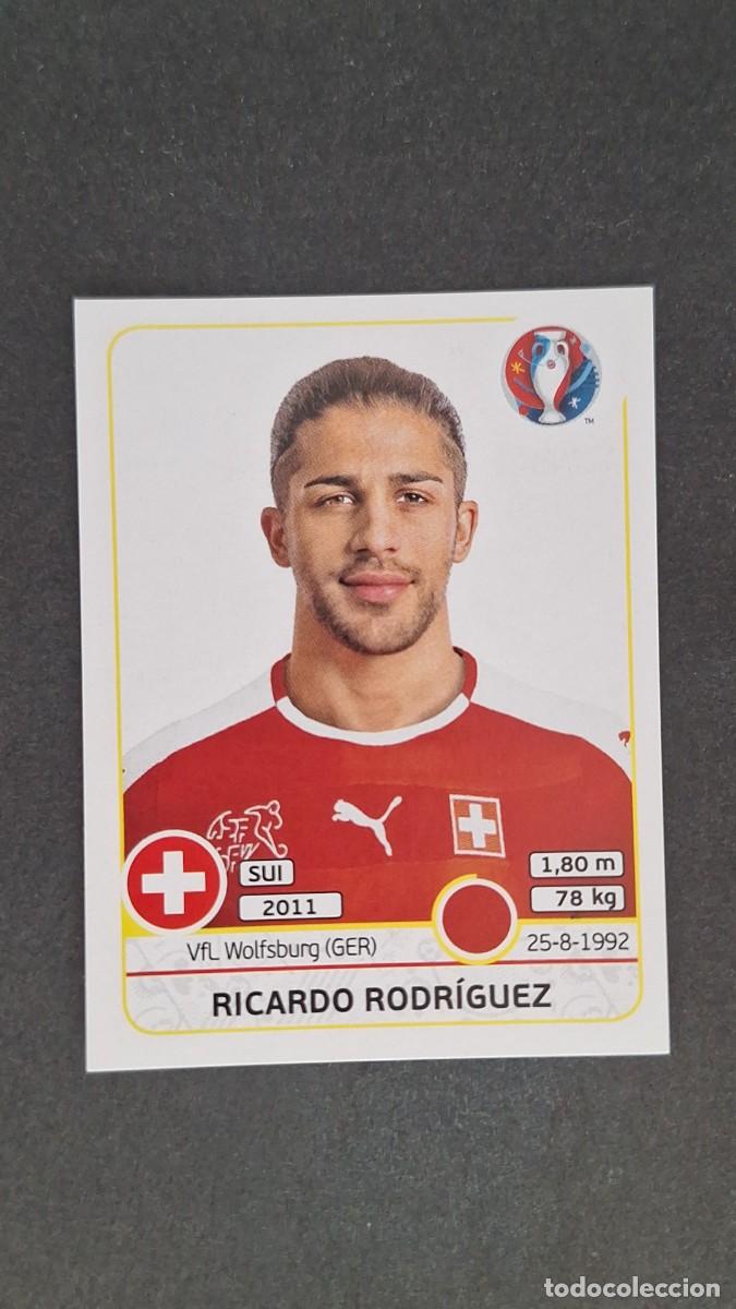 Cromos de Futebol: L1 RICARDO RODRIGUEZ SELECCION SUIZA 108 EUROCOPA 2016 PANINI NUNCA PEGADO SIN PEGAR