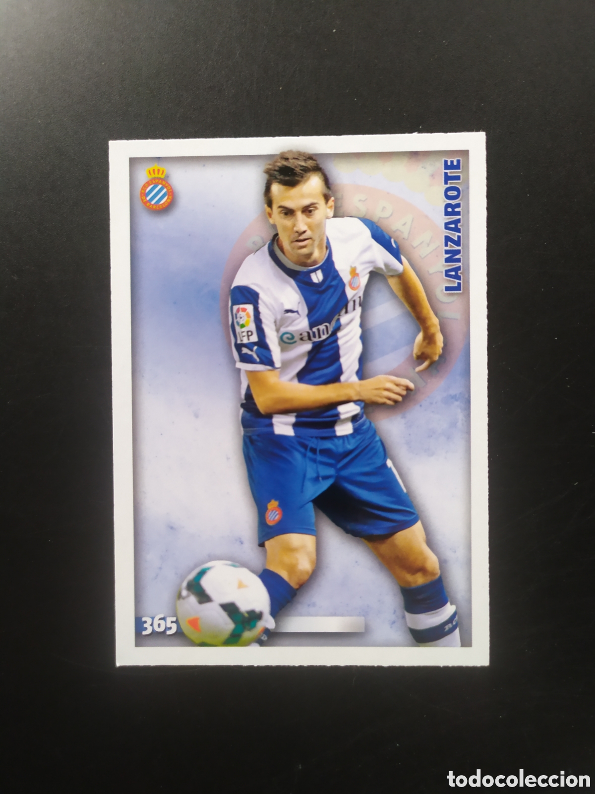 Figurine di Calcio: Mundicromo fichas Liga 2014 2015 14 15 Lanzarote n&deg; 365 Espanyol