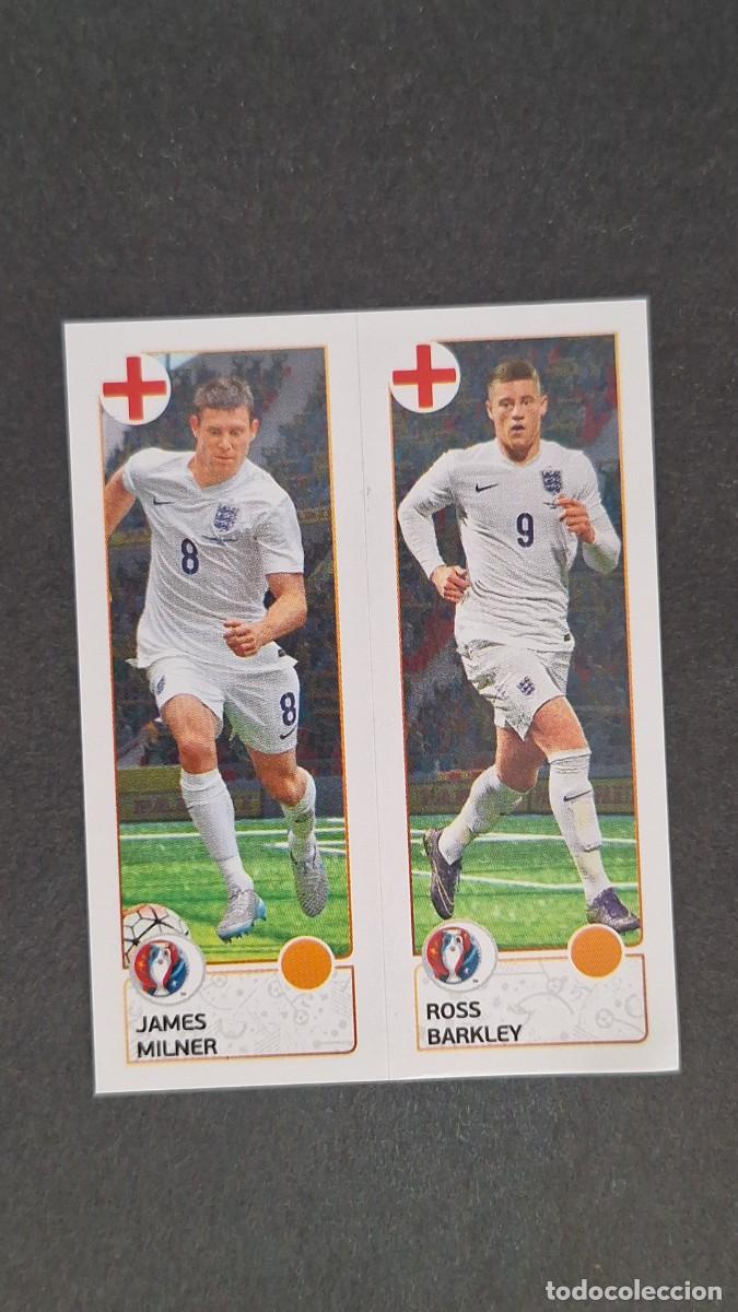 Football Stickers: L1 MILNER - BARKLEY SELECCION INGLATERRA 153A 153B EUROCOPA 2016 PANINI NUNCA PEGADO SIN PEGAR