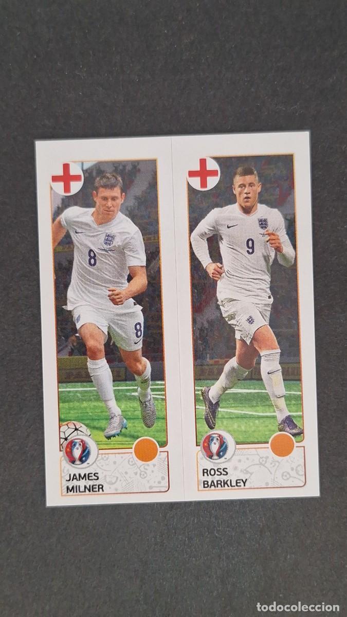 Figurine di Calcio: L1 MILNER - BARKLEY SELECCION INGLATERRA 153A 153B EUROCOPA 2016 PANINI NUNCA PEGADO SIN PEGAR