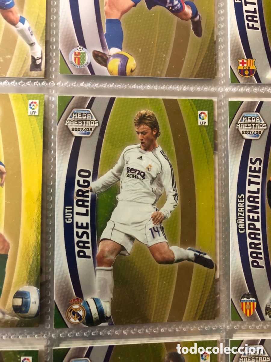 Cromos de F&uacute;tbol: Megacracks 2007 2008 pase largo guti 410 real Madrid