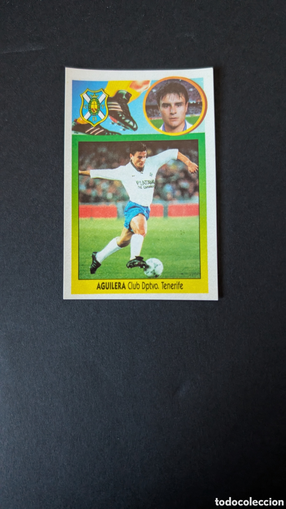Cromos de Futebol: AGUILERA TENERIFE FICHAJE 14 ADHESIVO LIGA ESTE 1993/94 93 94 NUNCA PEGADO SIN PEGAR