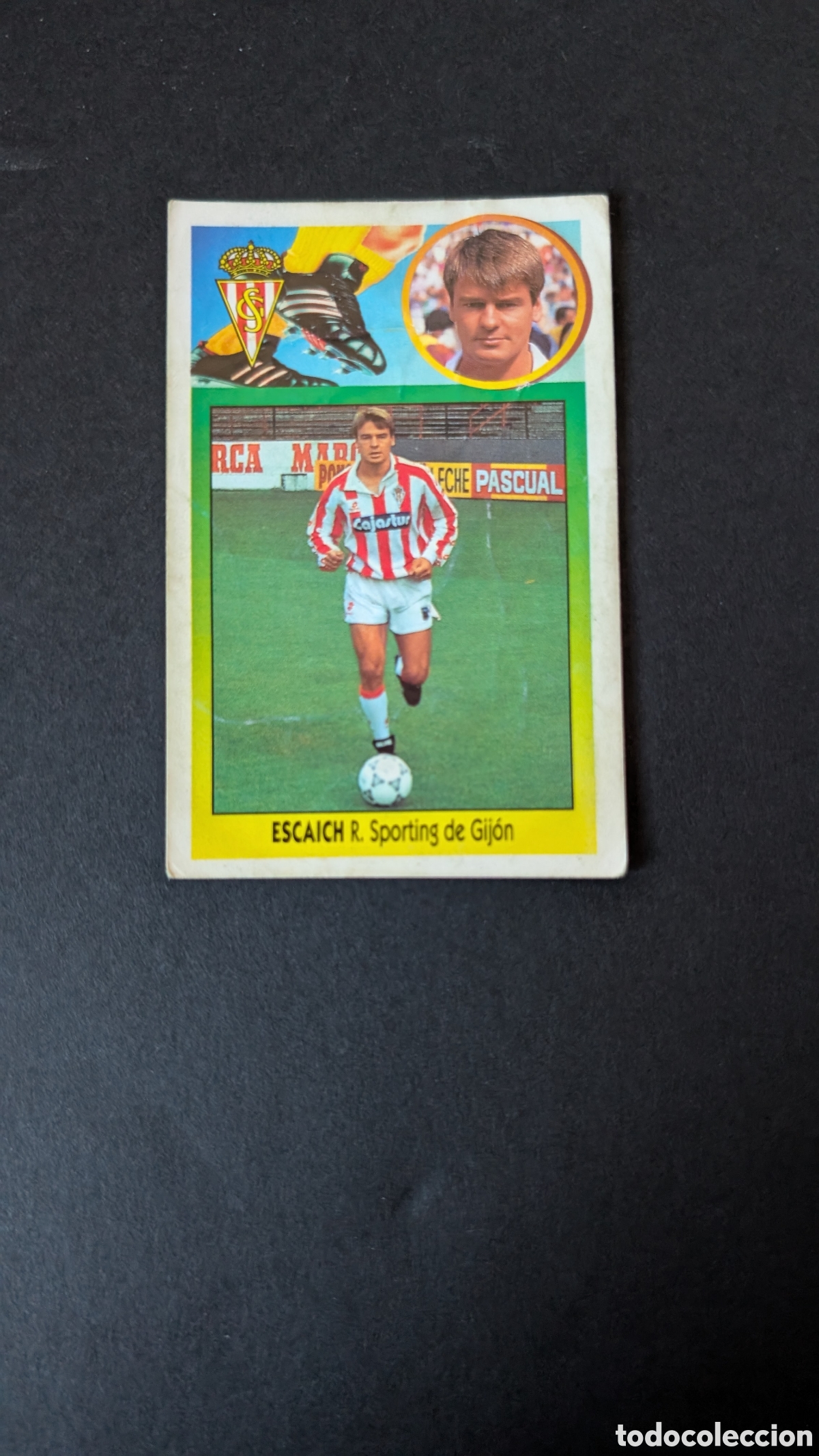 Cromos de F&uacute;tbol: ESCAICH SPORTING GIJON COLOCA ADHESIVO LIGA ESTE 1993/94 93 94 NUNCA PEGADO SIN PEGAR