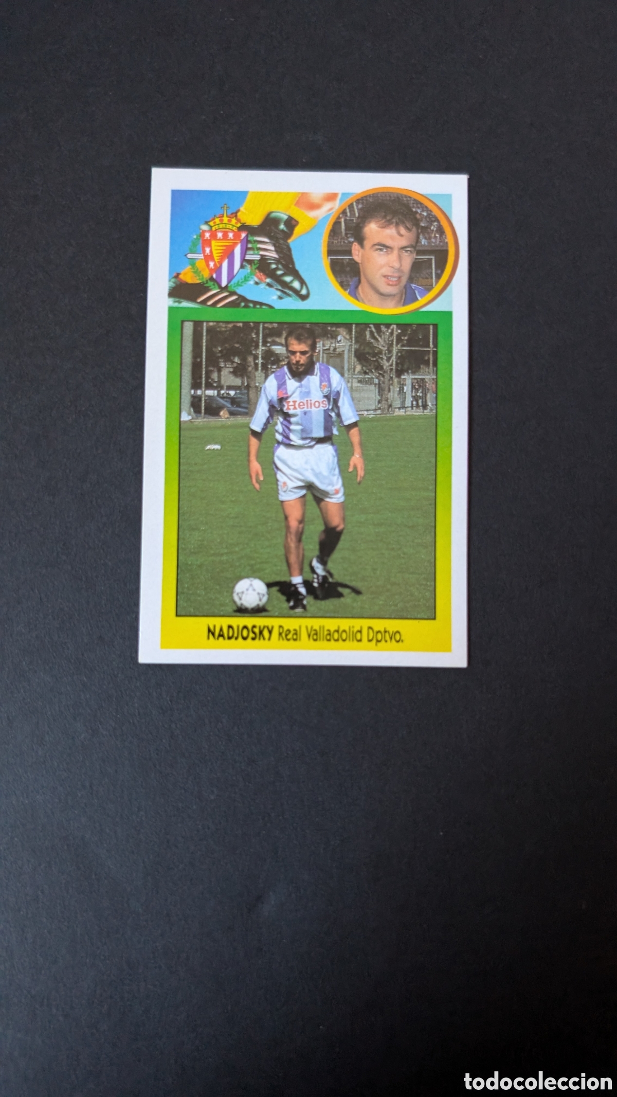 Cromos de Futebol: NADJOSKY VALLADOLID BAJA ADHESIVO LIGA ESTE 1993/94 93 94 NUNCA PEGADO SIN PEGAR