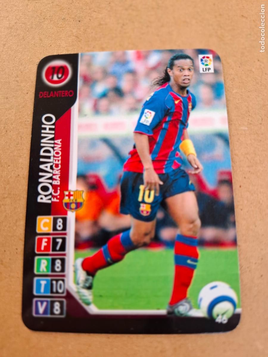 Cromos de F&uacute;tbol: DERBY TOTAL 2004 2005 04 05 - PANINI - 46 RONALDINHO - FC. BARCELONA