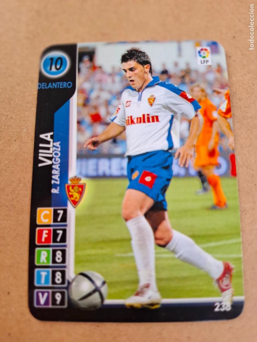 Cromos de F&uacute;tbol: DERBY TOTAL 2004 2005 04 05 - PANINI - 238 VILLA - REAL ZARAGOZA