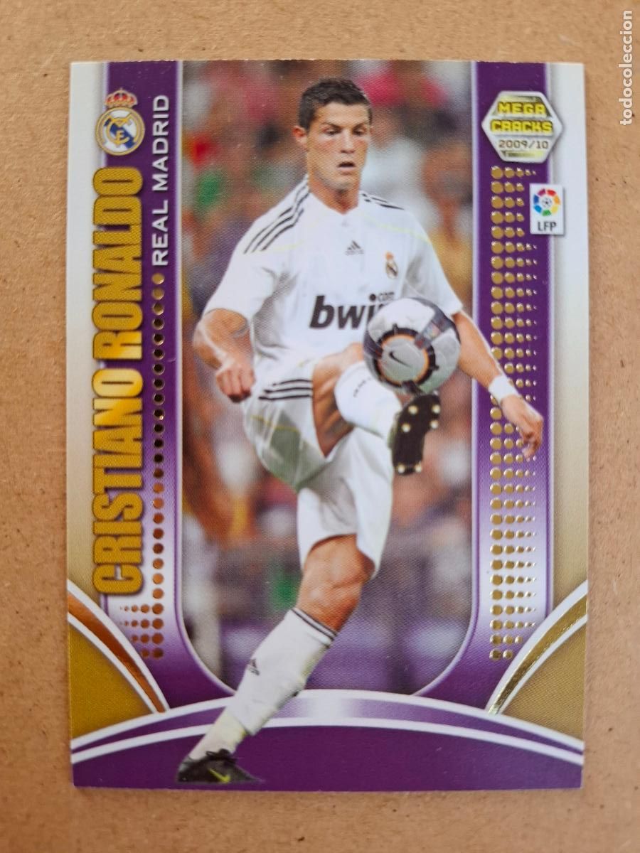 Cromos de F&uacute;tbol: MEGACRACKS 2009 2010 09 10 - PANINI - 141 CRISTIANO RONALDO ( ROOKIE ) - REAL MADRID