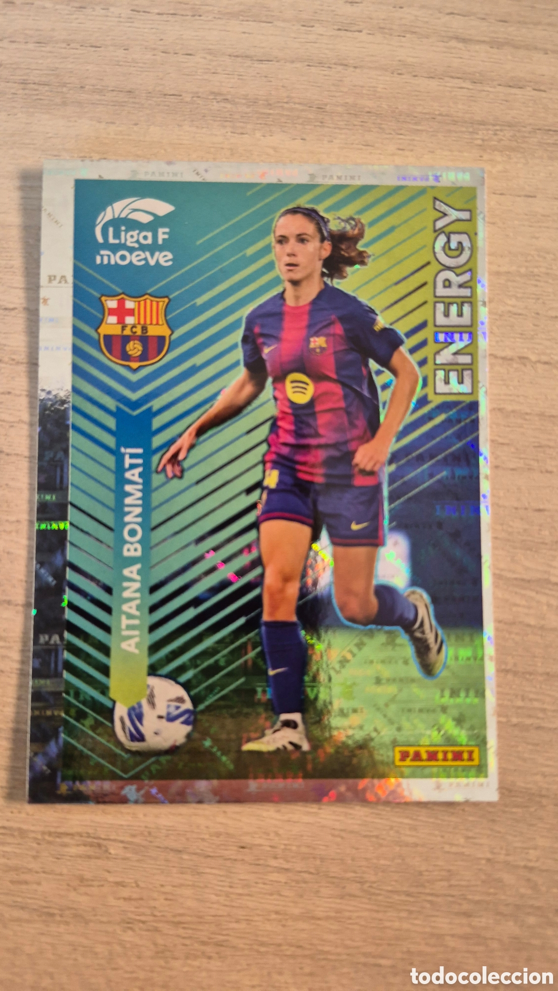 Fu&szlig;ball-Sticker: N&deg;328 Energy Aitana Bonmati-FC Barcelona Liga Femenina 25/26