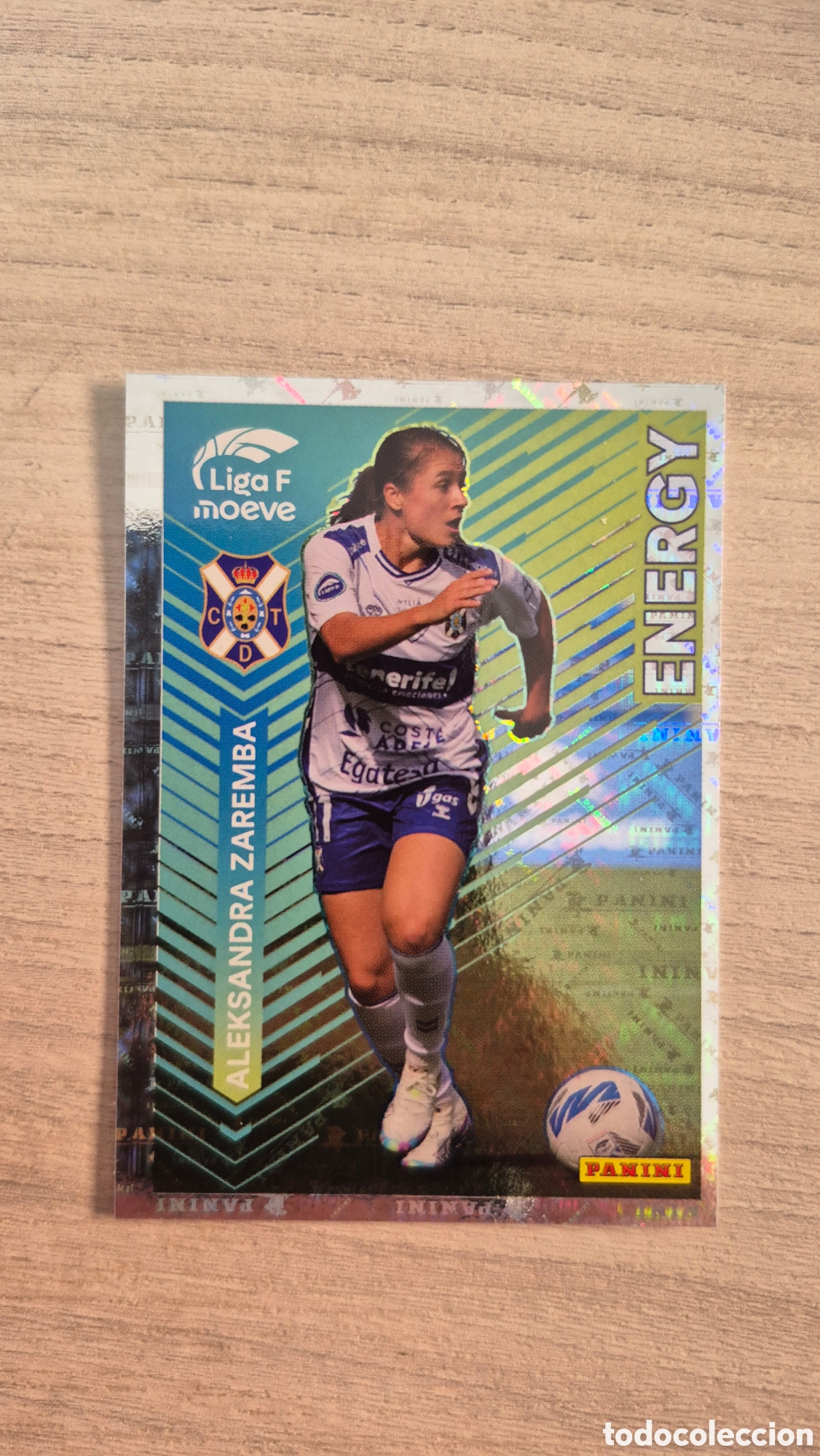 Fu&szlig;ball-Sticker: N&deg;329 Energy Aleksandra Zaremba-Costa Adeje Tenerife Liga Femenina 25/26