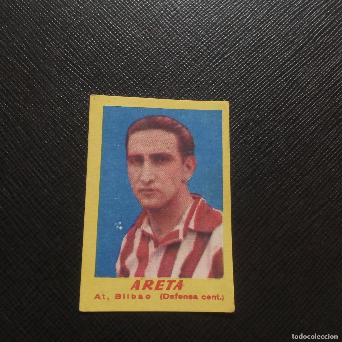 Cromos de Futebol: ARETA BILBAO BRUGUERA 1950 1951 CROMO FUTBOL 50 51 LIGA - SIN PEGAR- A104 PG55