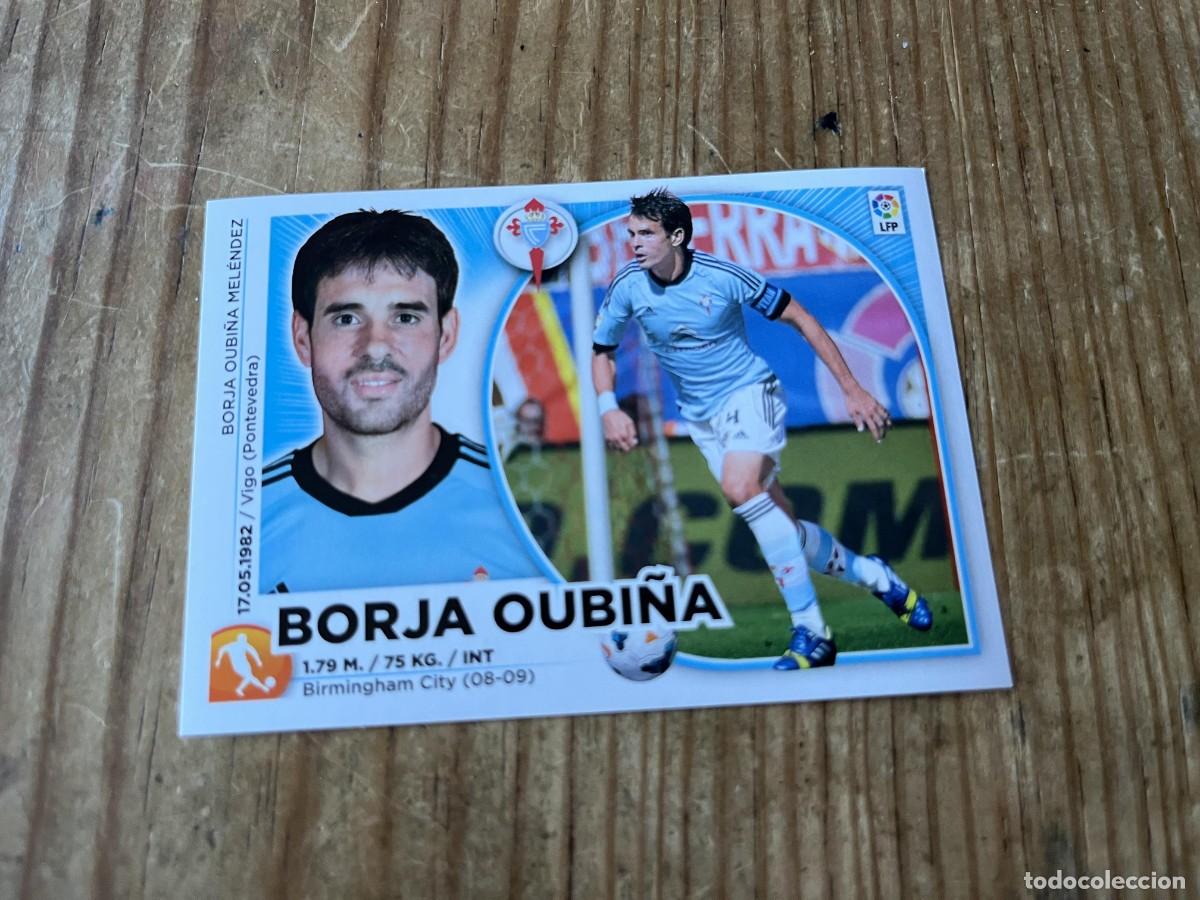 Cromos de F&uacute;tbol: CROMO SIN PEGAR NUNCA PEGADO ALBUM LIGA ESTE 14 15 2014 2015 CELTA VIGO # 9 BORJA OUBI&Ntilde;A