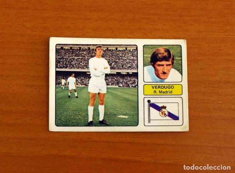 Cromos de F&uacute;tbol: Real Madrid - Verdugo - Editorial Fher 1973-1974, 73-74 - Nunca Pegado